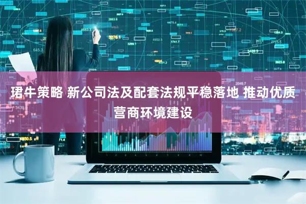 珺牛策略 新公司法及配套法规平稳落地 推动优质营商环境建设