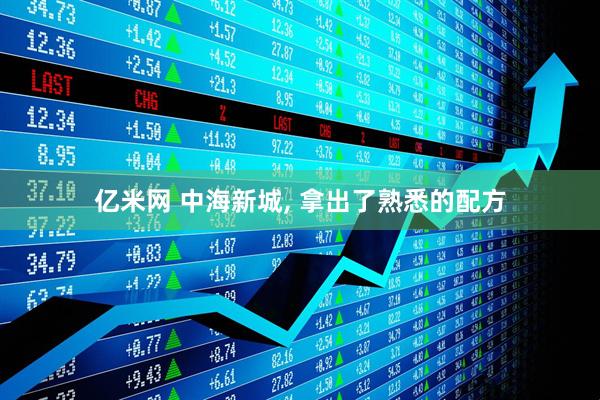 亿米网 中海新城, 拿出了熟悉的配方